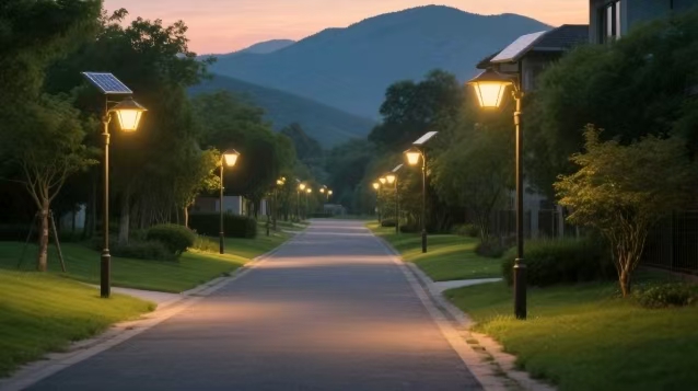 為道路注入光明，為環(huán)境增添和諧