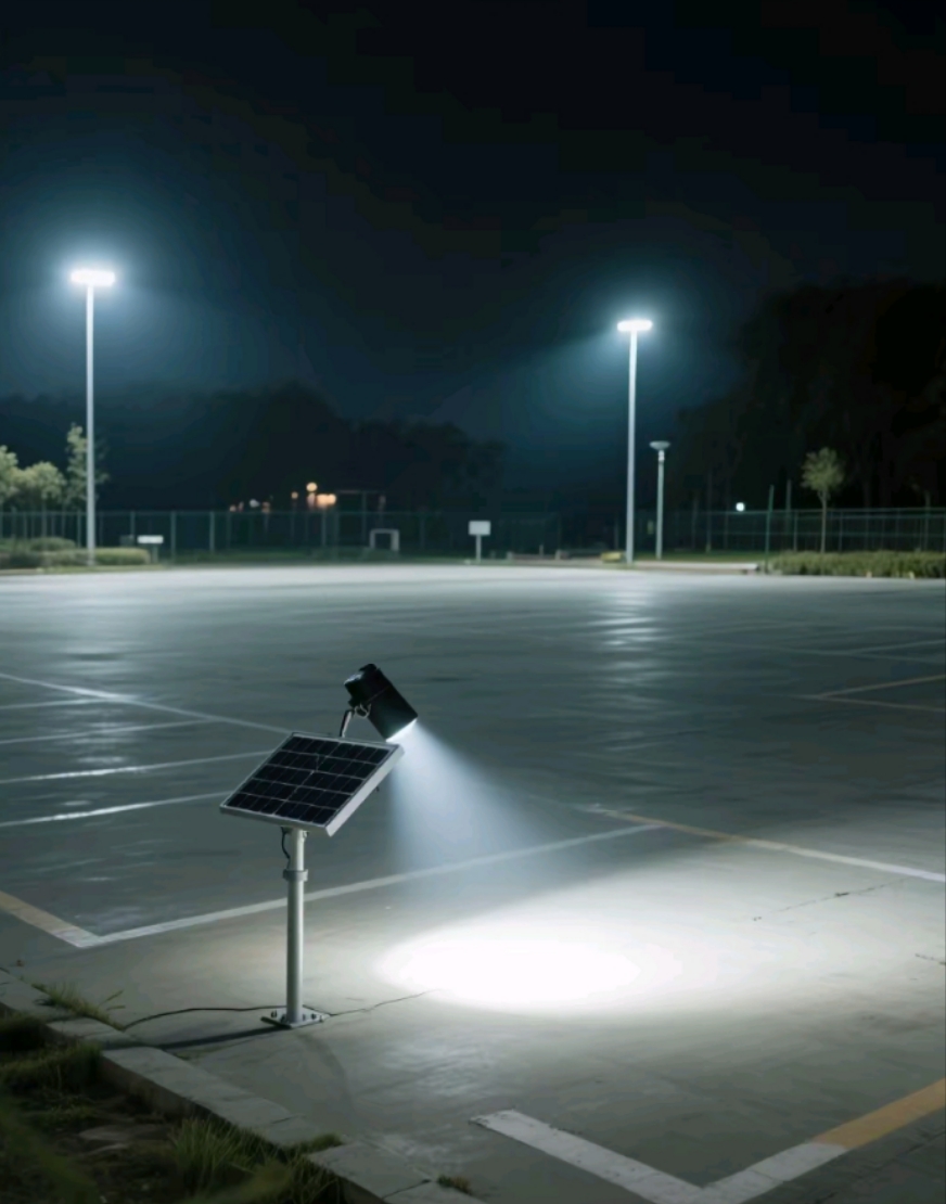 200w超強(qiáng)光通量！南德太陽能投光燈夜視效果實(shí)測(cè)