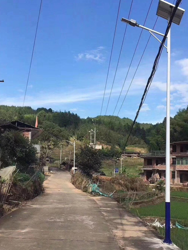 湖北創(chuàng)業(yè)有成不忘鄉(xiāng)親 他出資5萬為村里裝太陽能路燈