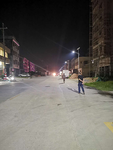 廣東省肇慶市鼎湖區(qū)6米太陽能路燈工程項(xiàng)目