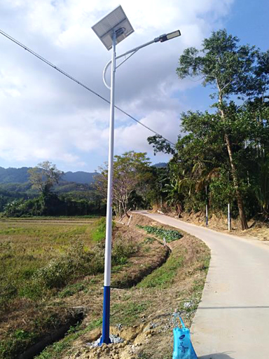 廣東省韶關(guān)太陽(yáng)能路燈工程項(xiàng)目案例