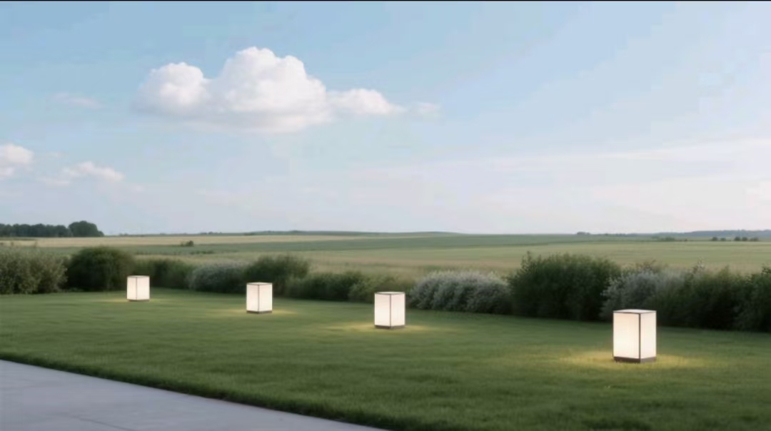 月光落地的秘密：極簡(jiǎn)線條草坪燈重塑庭院美學(xué)