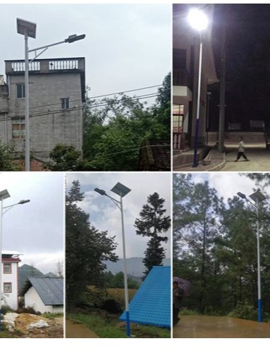 推動路燈發(fā)展，共建文明新村