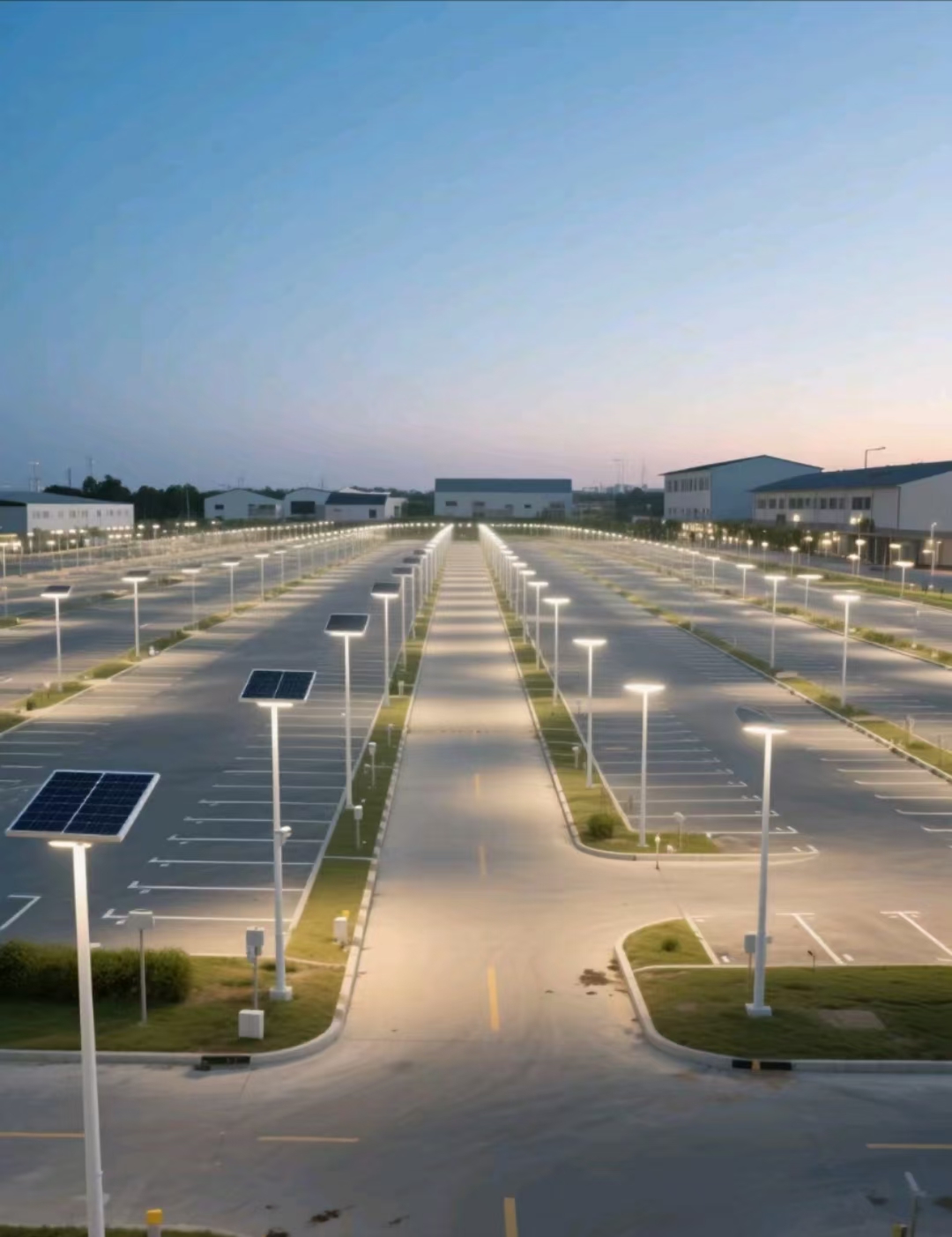 0布線成本！大型停車場照明改造首選方案