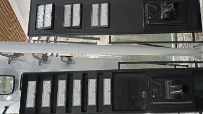 一體化太陽(yáng)能路燈實(shí)拍圖