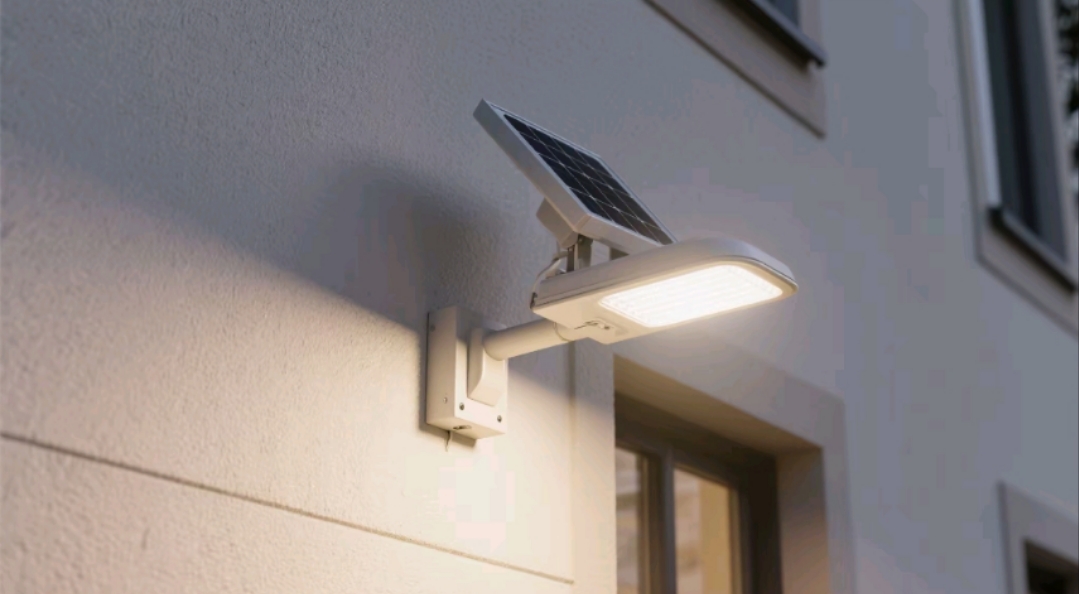 垂直空間的照明革命——新一代南德壁掛式太陽能路燈