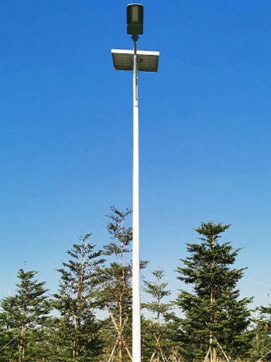 中山民眾用新農(nóng)村太陽(yáng)能路燈點(diǎn)亮小鎮(zhèn)