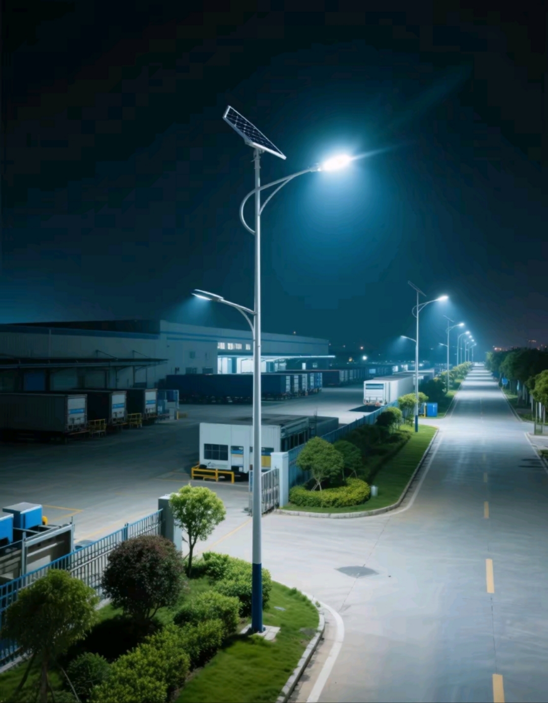 凌晨四點的物流園，有我們不曾熄滅的光