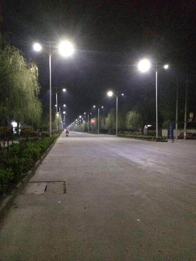 河南省南陽市內(nèi)鄉(xiāng)縣太陽能路燈工程案例