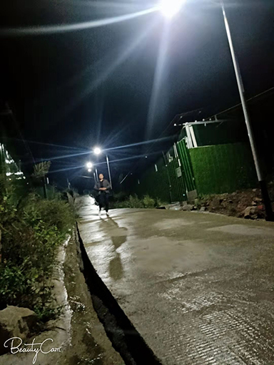 貴州省遵義市務(wù)川縣分水鎮(zhèn)項(xiàng)目農(nóng)村太陽(yáng)能路燈實(shí)例